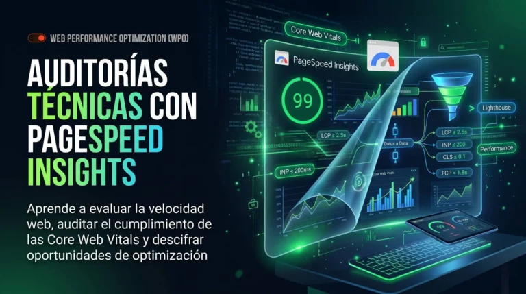 Auditorías Técnicas con PageSpeed Insights