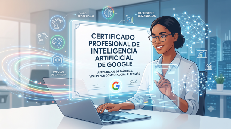 Certificado Profesional de IA de Google